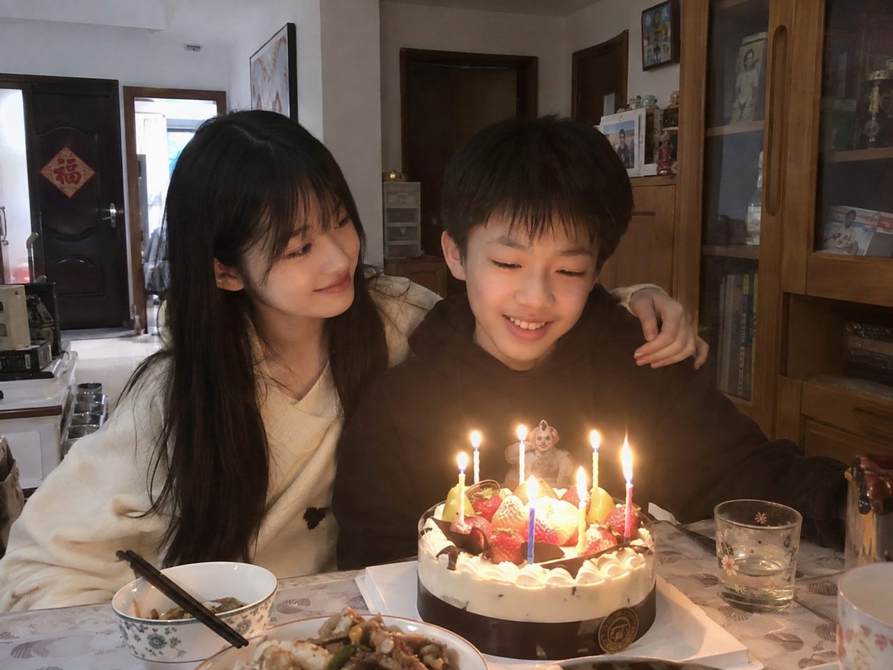 辰辰十三岁生日